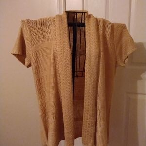 Dress Barn short sleeve sweater. NWOT.